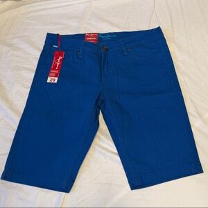Pepe Jeans Women's Blue Denim Shorts